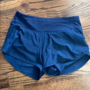 Lululemon Speed Short Updated Fit 4” True Navy 6